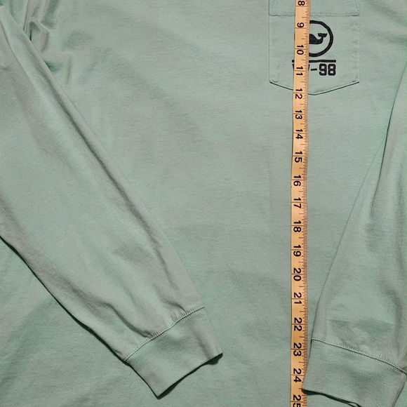 Vineyard Vines Light Green Long Sleeve Tee - Picture 4 of 5